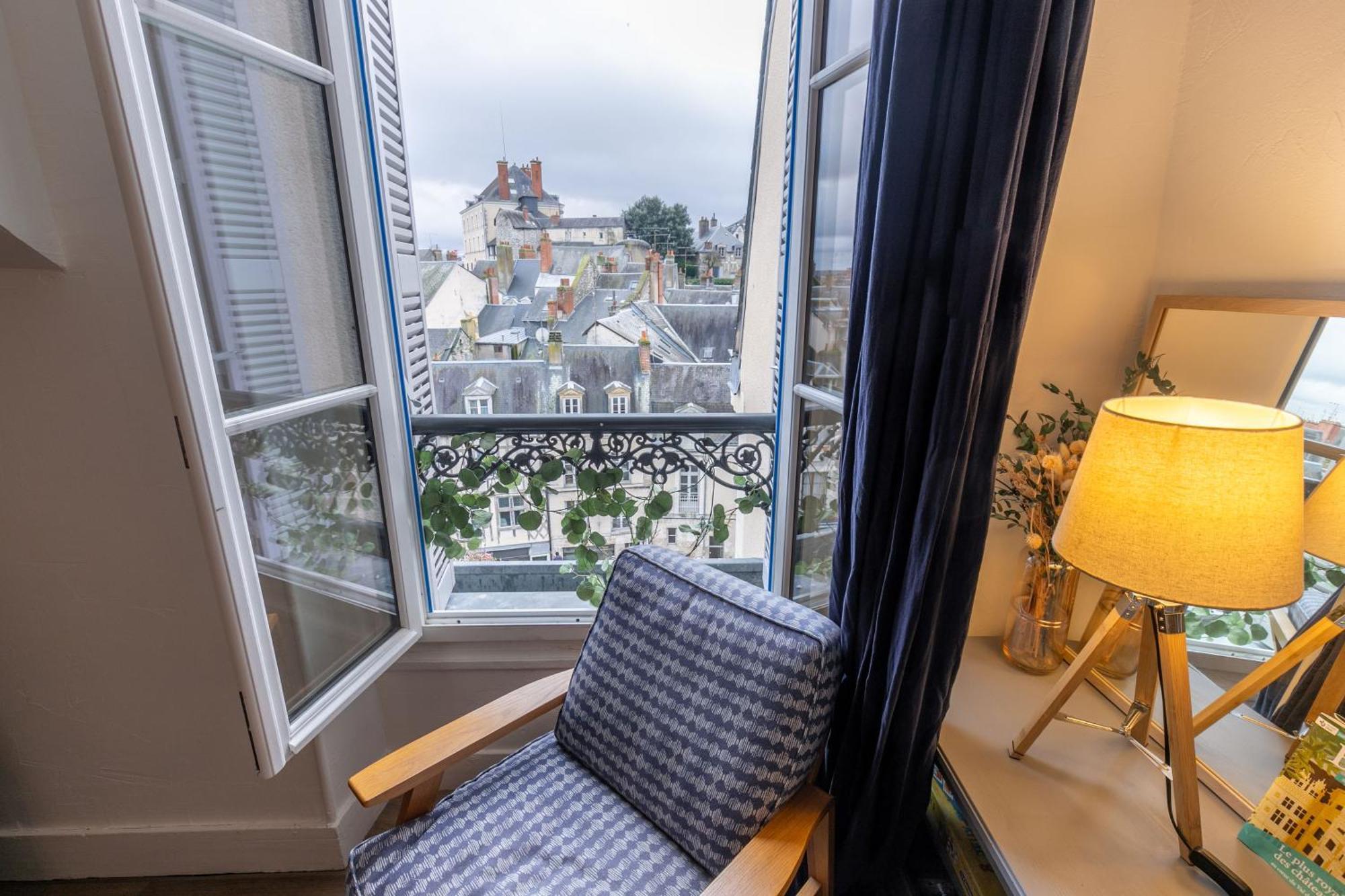 ☆ Sur Les Toits De Blois ☆ T2 Avec Vue Chateau Kültér fotó